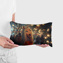 Подушка-антистресс Новогодняя лошадка, цвет: 3D-принт — фото 2