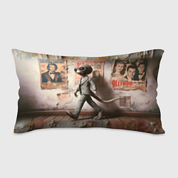 Подушка-антистресс Пришелец в костюме в полосочку