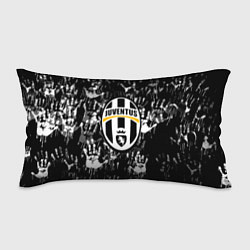 Подушка-антистресс Ювентус текстура руки краски, цвет: 3D-принт