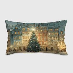 Подушка-антистресс Новогодний старый город
