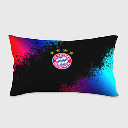 Подушка-антистресс Бавария Мюнхен краски неон градиент, цвет: 3D-принт