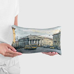 Подушка-антистресс Зимняя улица Санкт-Петербурга, цвет: 3D-принт — фото 2