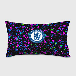 Подушка-антистресс Челси неоновые краски, цвет: 3D-принт