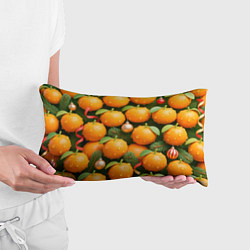 Подушка-антистресс Мандариновое настроение, цвет: 3D-принт — фото 2
