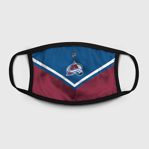 Маска для лица NHL: Colorado Avalanche / 3D-принт – фото 2