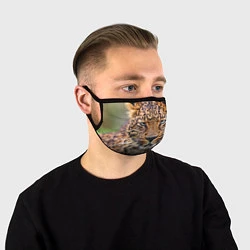 Маска для лица Грустный леопард, цвет: 3D-принт
