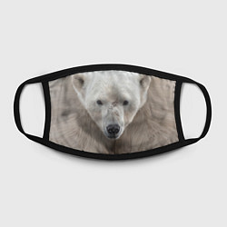 Маска для лица Белый медведь, цвет: 3D-принт — фото 2