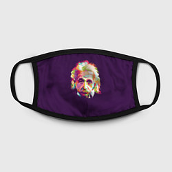 Маска для лица Альберт Эйнштейн: Арт, цвет: 3D-принт — фото 2