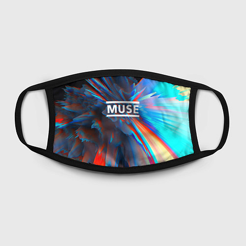 Маска для лица Muse: Colour Abstract / 3D-принт – фото 2