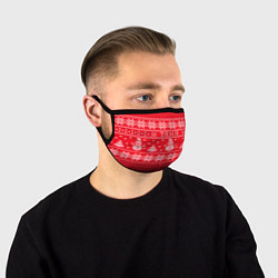 Маска для лица Новогодняя Таня, цвет: 3D-принт