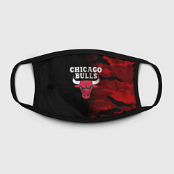 Маска для лица CHICAGO BULLS, цвет: 3D-принт — фото 2