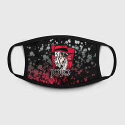 Маска для лица Приключения ДжоДжо, цвет: 3D-принт — фото 2