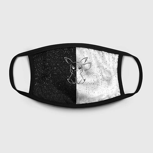 Маска для лица ПИКАЧУ / 3D-принт – фото 2