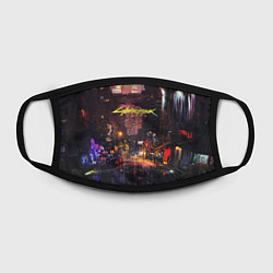 Маска для лица CYBERPUNK 2077:КИБЕРПАНК S, цвет: 3D-принт — фото 2