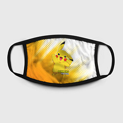 Маска для лица Pikachu Pika Pika, цвет: 3D-принт — фото 2