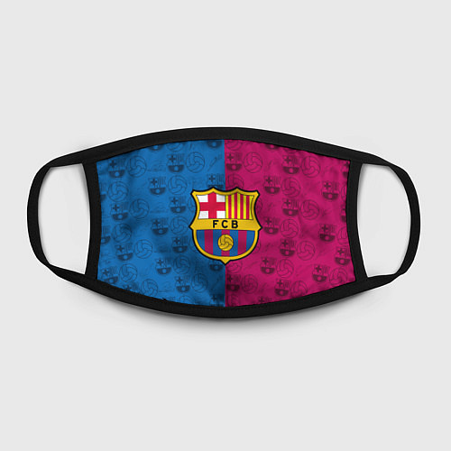 Маска для лица FC BARCELONA / 3D-принт – фото 2