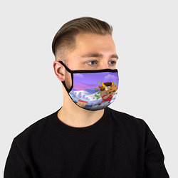 Маска для лица Денежный бык, цвет: 3D-принт