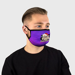 Маска для лица Пати на хате, цвет: 3D-принт