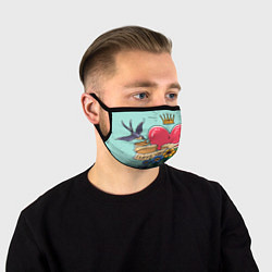 Маска для лица I love you, цвет: 3D-принт