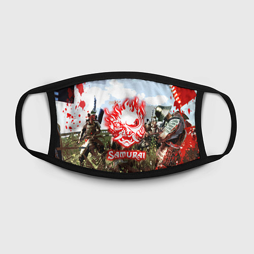Маска для лица SAMURAI CYBERPUNK / 3D-принт – фото 2