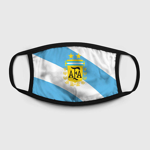 Маска для лица Сборная Аргентины спина / 3D-принт – фото 2