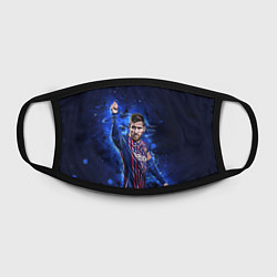 Маска для лица Lionel Messi Barcelona 10, цвет: 3D-принт — фото 2