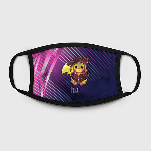 Маска для лица Пикачу в костюме / 3D-принт – фото 2