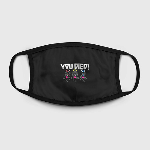 Маска для лица You Died / 3D-принт – фото 2
