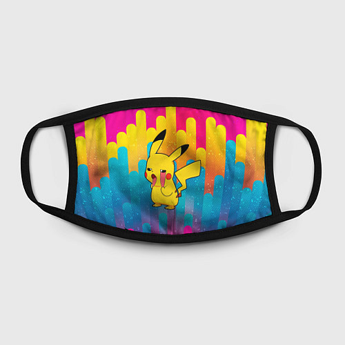 Маска для лица Уставший Пикачу / 3D-принт – фото 2