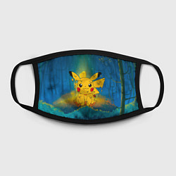Маска для лица Жидкий Пикачу, цвет: 3D-принт — фото 2