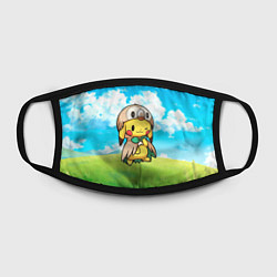 Маска для лица Пикачу совенок, цвет: 3D-принт — фото 2