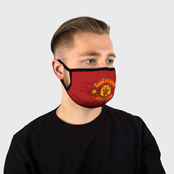 Маска для лица Manchester United F C, цвет: 3D-принт