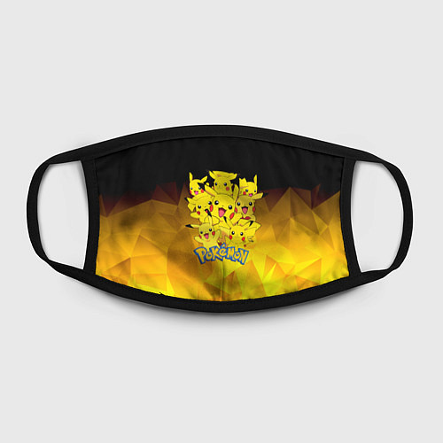 Маска для лица ПОКЕМОНЫ ПИКАЧУ / 3D-принт – фото 2