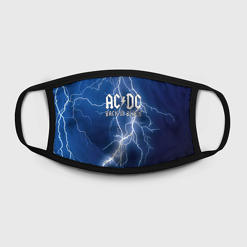 Маска для лица ACDC гроза с молнией / 3D-принт – фото 2