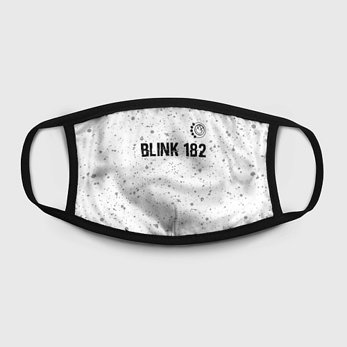 Маска для лица Blink 182 Glitch на светлом фоне / 3D-принт – фото 2