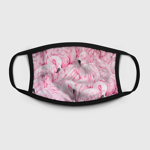 Маска для лица Pink Flamingos / 3D-принт – фото 2