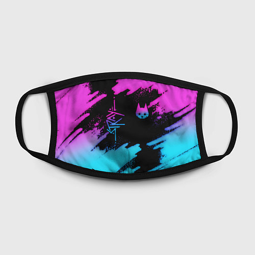 Маска для лица Stray neon / 3D-принт – фото 2