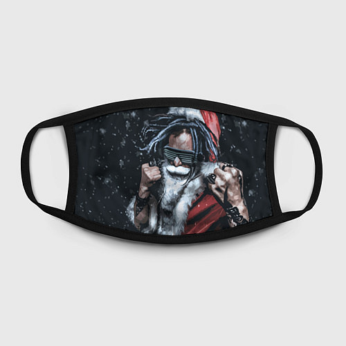 Маска для лица Cool Santa Rastaman / 3D-принт – фото 2