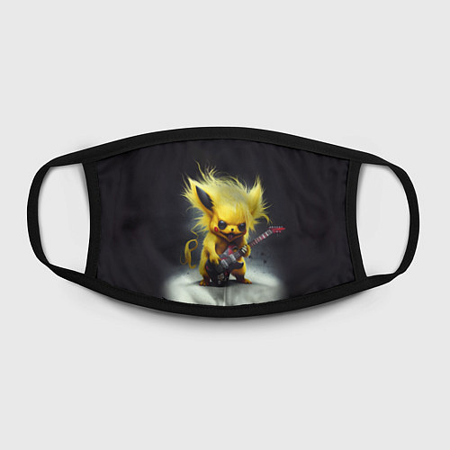 Маска для лица Rocker Pikachu / 3D-принт – фото 2