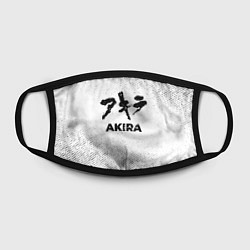 Маска для лица Akira с потертостями на светлом фоне, цвет: 3D-принт — фото 2