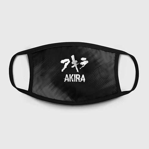 Маска для лица Akira glitch на темном фоне / 3D-принт – фото 2