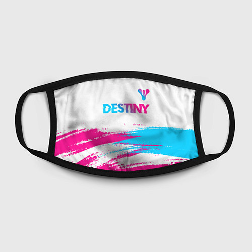 Маска для лица Destiny neon gradient style посередине / 3D-принт – фото 2