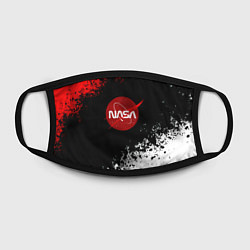 Маска для лица NASA краски спорт, цвет: 3D-принт — фото 2