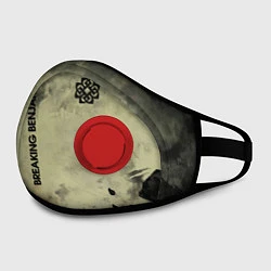 Маска с клапаном Breaking Benjamin, цвет: 3D-красный — фото 2