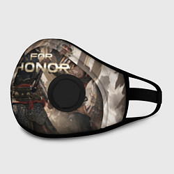 Маска с клапаном For Honor, цвет: 3D-черный — фото 2