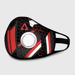 Маска с клапаном CS:GO CYREX CARBON, цвет: 3D-белый — фото 2