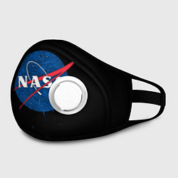 Маска с клапаном NASA Краски, цвет: 3D-белый — фото 2