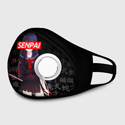 Маска с клапаном SENPAI ANIME, цвет: 3D-белый — фото 2