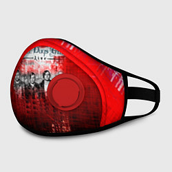 Маска с клапаном Three Days Grace, цвет: 3D-красный — фото 2