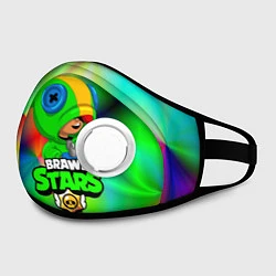 Маска с клапаном BRAWL STARS, цвет: 3D-белый — фото 2